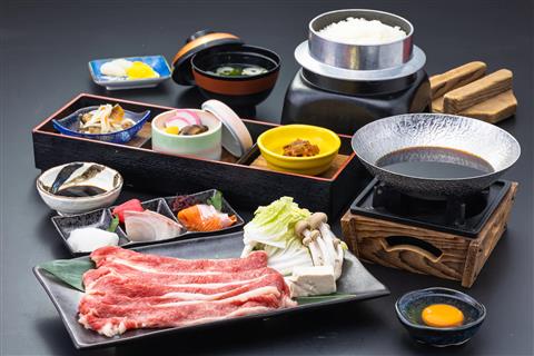 鳥取和牛すき焼き御膳